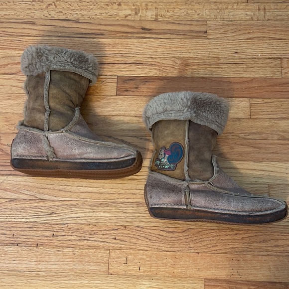 Vintage Fendi Shearling Boots Circa 2005 Size 41 - Picture 14 of 14